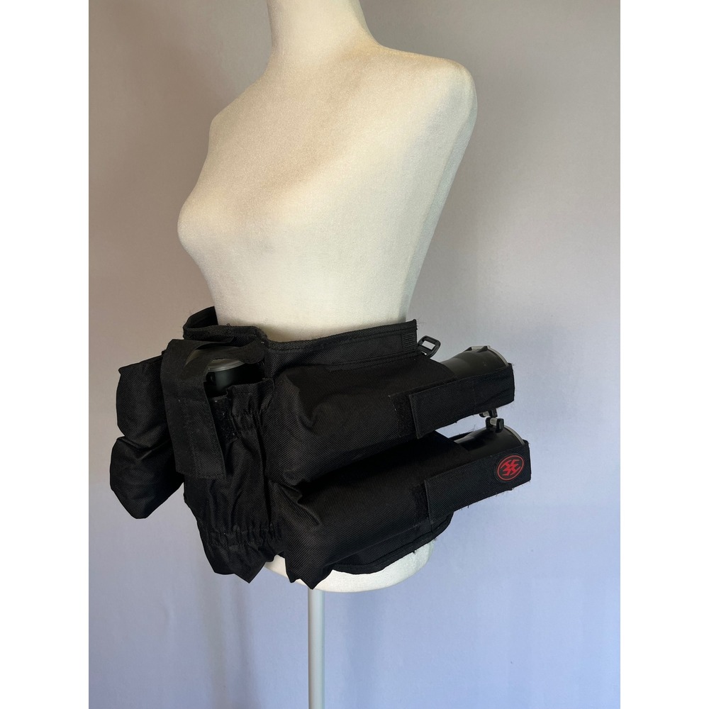 Tactical Empire Paintball Pod Harness Belt Mens OS Black 4+ Pod Utility Pack